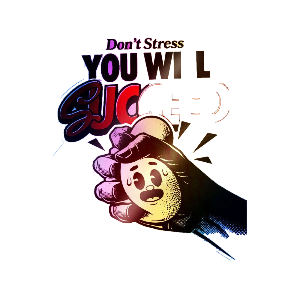 You Will Succeed Holographic Stickers